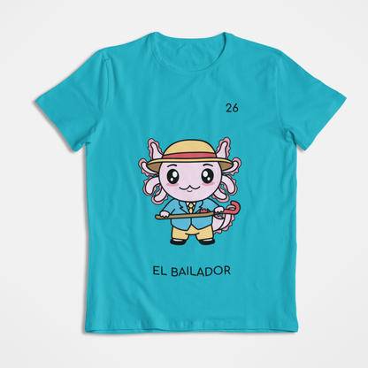Playera Axoloteria El Bailador Ajolote