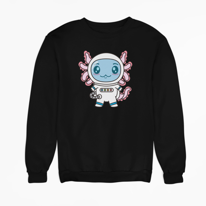 Sudadera Axolotzin Astronauta Ajolote Unisex