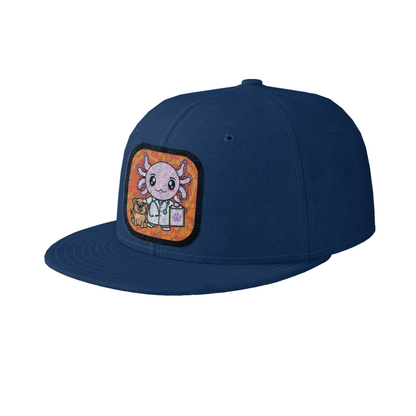 Gorra Unisex Plana Axolotzin Veterinario