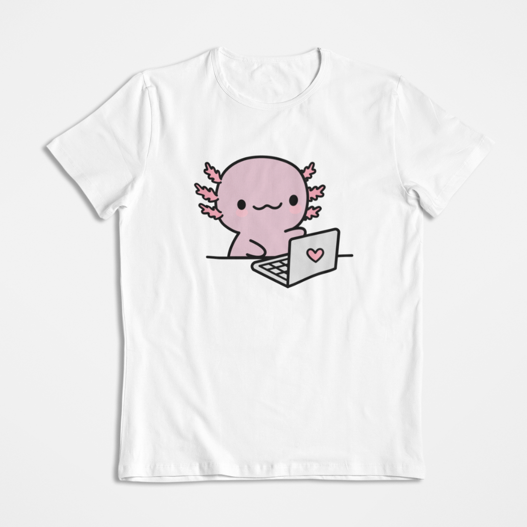 Playera Ajolote Trabajando Xo The Monster