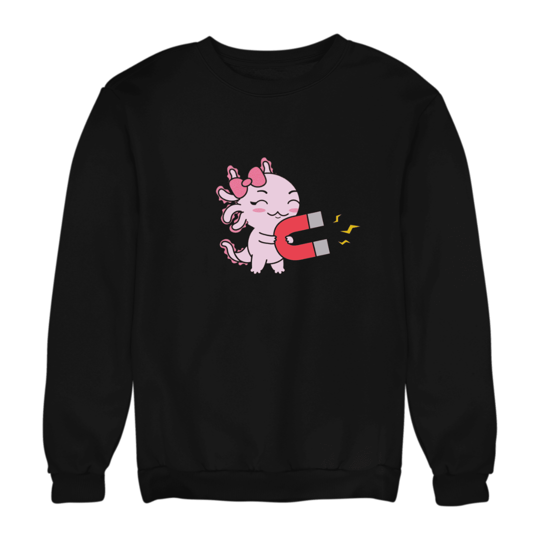 Sudadera Axolotzin Atraccion Ajolote Unisex