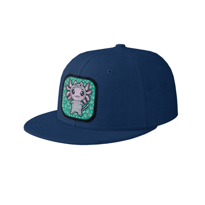 Gorra Unisex Plana Axolotzin Disfraz Gato