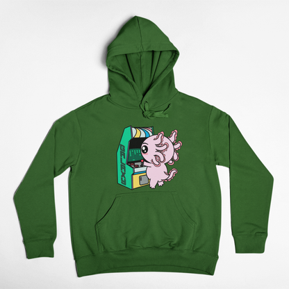 Hoodie Axolotzin Arcade Ajolote Unisex