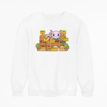 Sudadera Axolotzin Marchante Ajolote Unisex