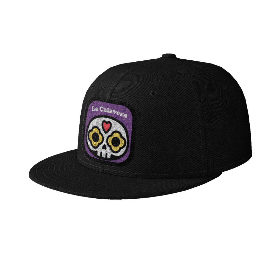 Gorra Unisex Plana Calavera