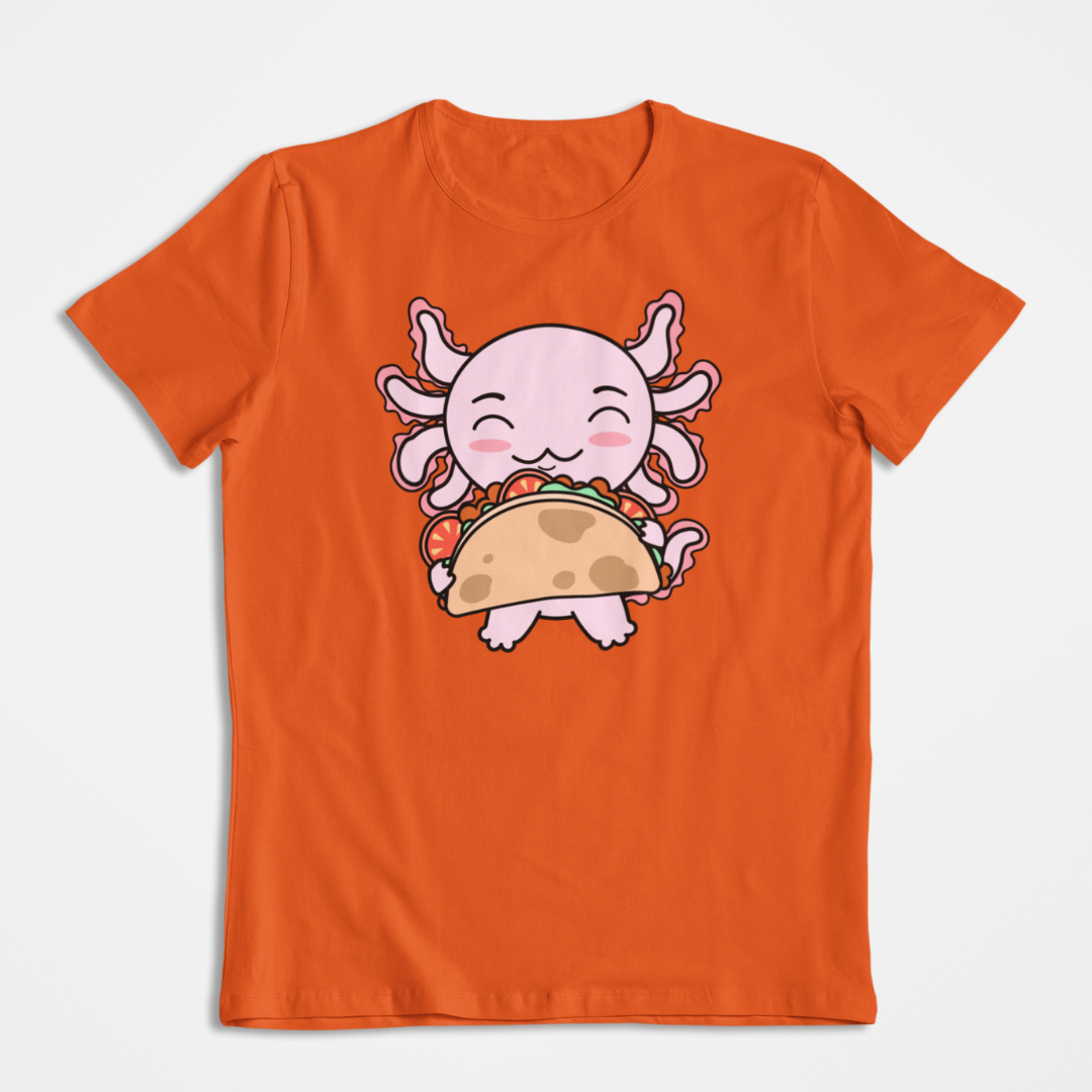 Playera Axolotzin Taco Ajolote