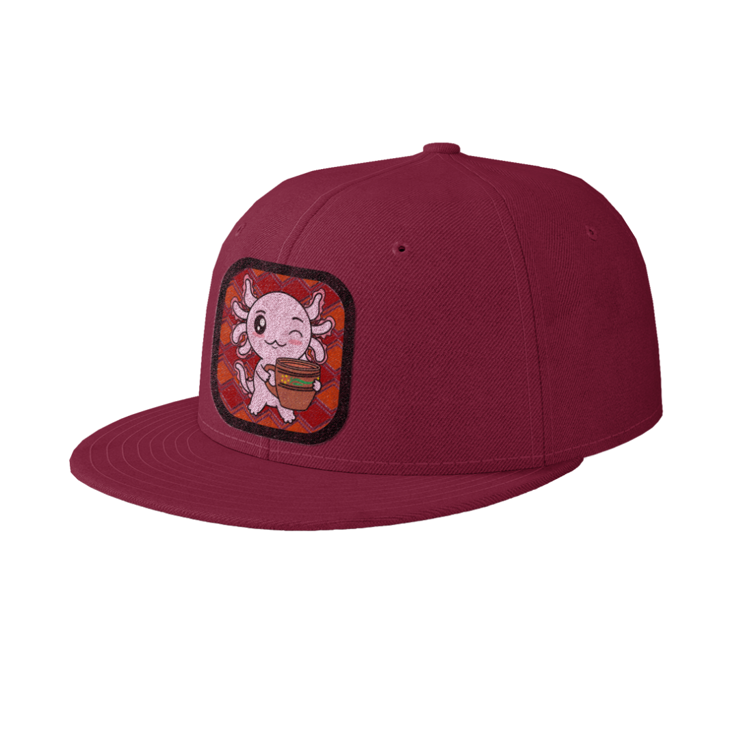 Gorra Unisex Plana Axolotzin Pulquero