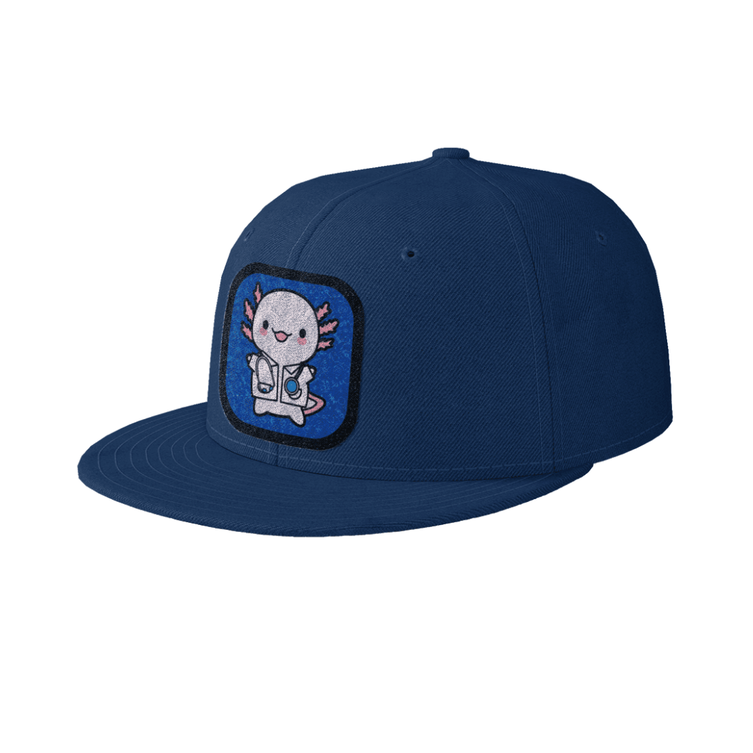 Gorra Unisex Plana Ajolote Doctor Xo The Monster