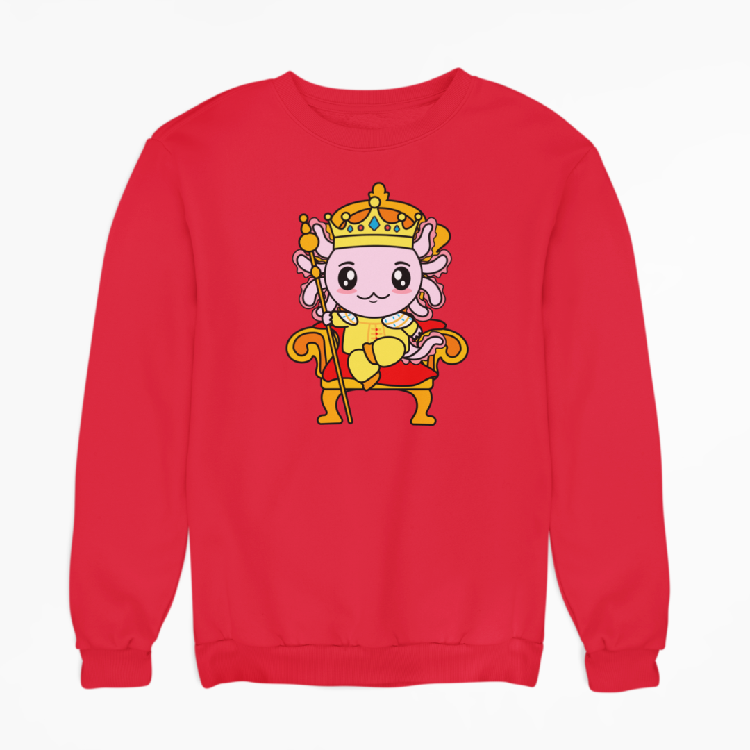 Sudadera Axolotzin Rey Ajolote Unisex
