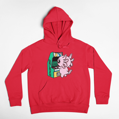 Hoodie Axolotzin Arcade Ajolote Unisex