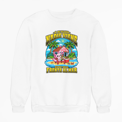Sudadera Ajolotito Mi Playa
