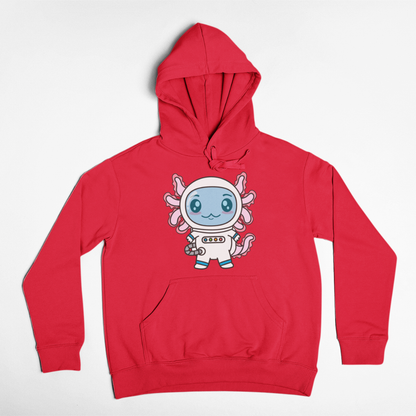Hoodie Axolotzin Astronauta Ajolote Unisex