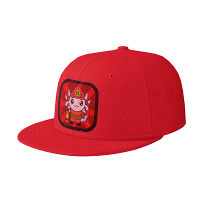 Gorra Unisex Plana Axolotzin Bombero