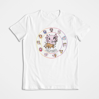 Playera Horoscopos Sagitario Axolotzin Ajolote
