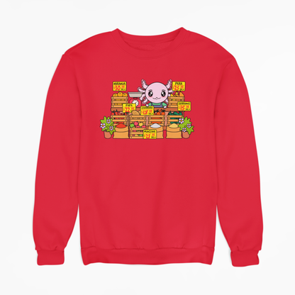 Sudadera Axolotzin Marchante Ajolote Unisex