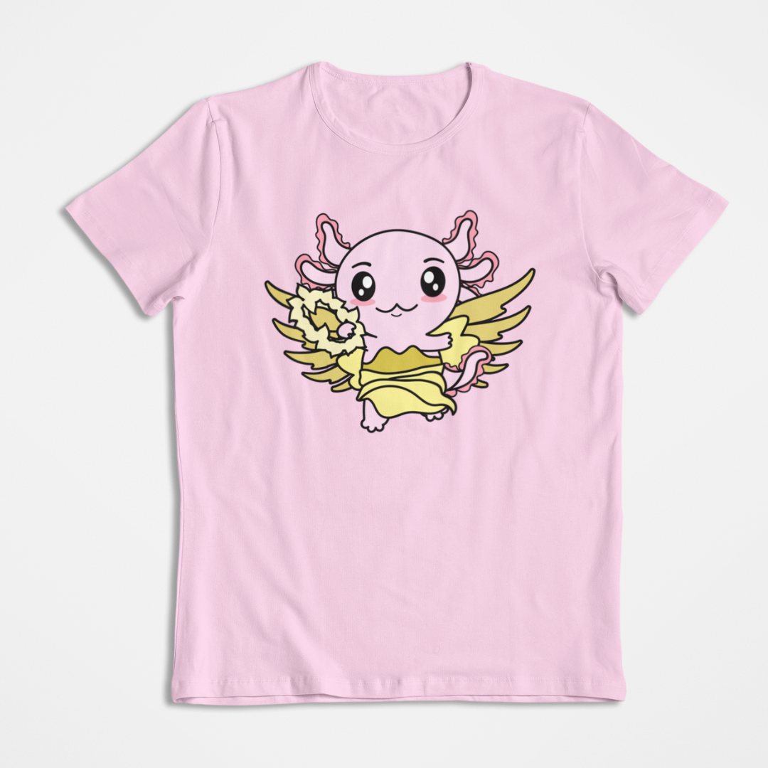 Playera Axolotzin Victoria Alada Ajolote