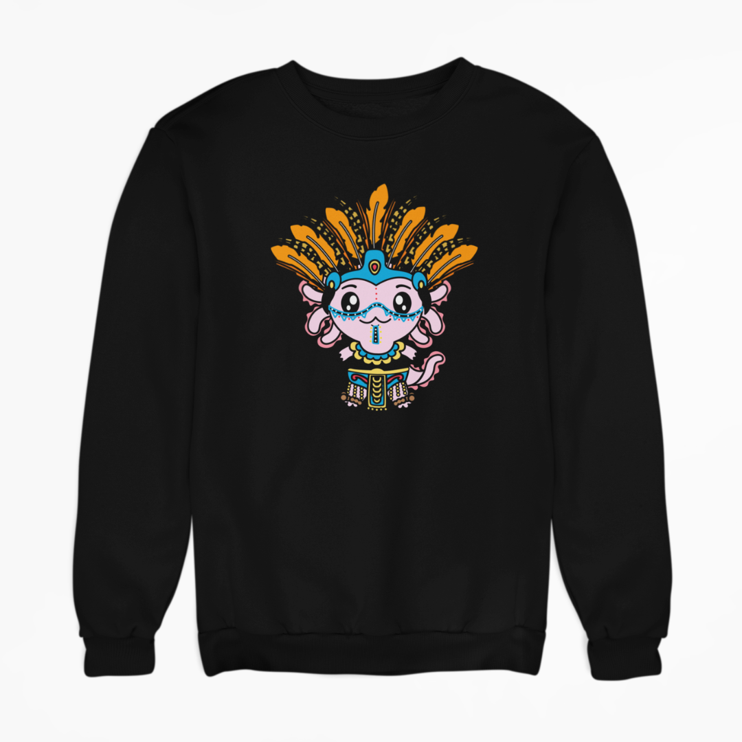 Sudadera Axolotzin Danzante Ajolote Unisex