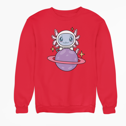 Sudadera Axolotzin Planeta Ajolote Unisex