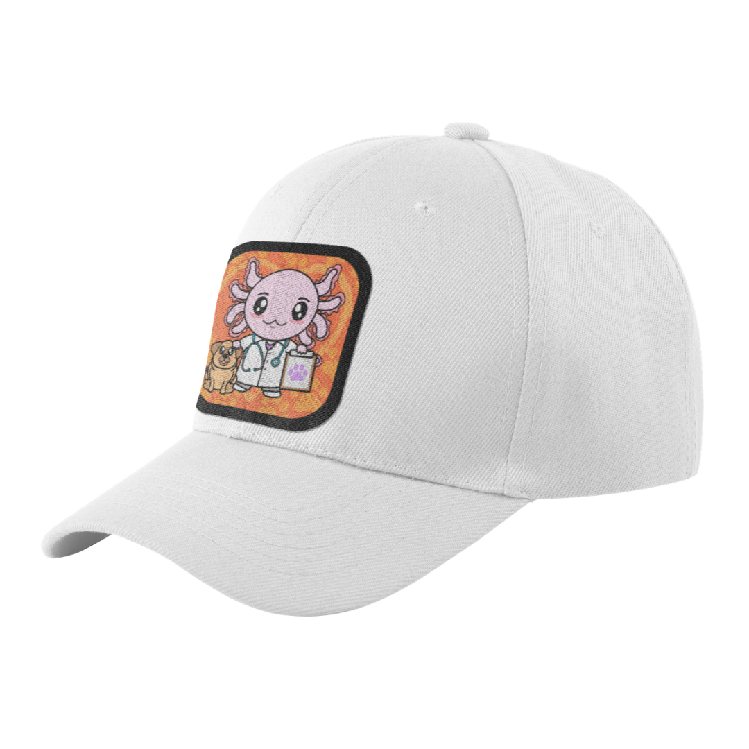 Gorra Unisex Curva Axolotzin Veterinario