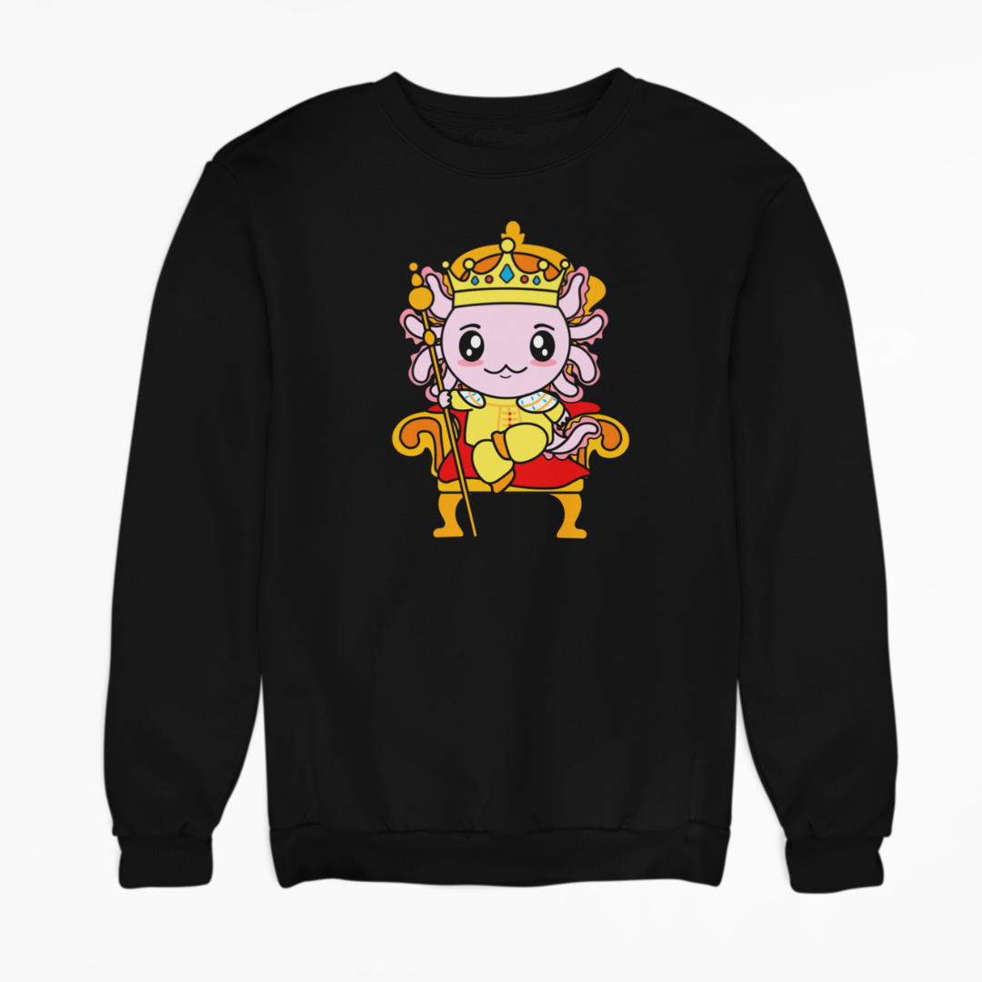 Sudadera Axolotzin Rey Ajolote Unisex