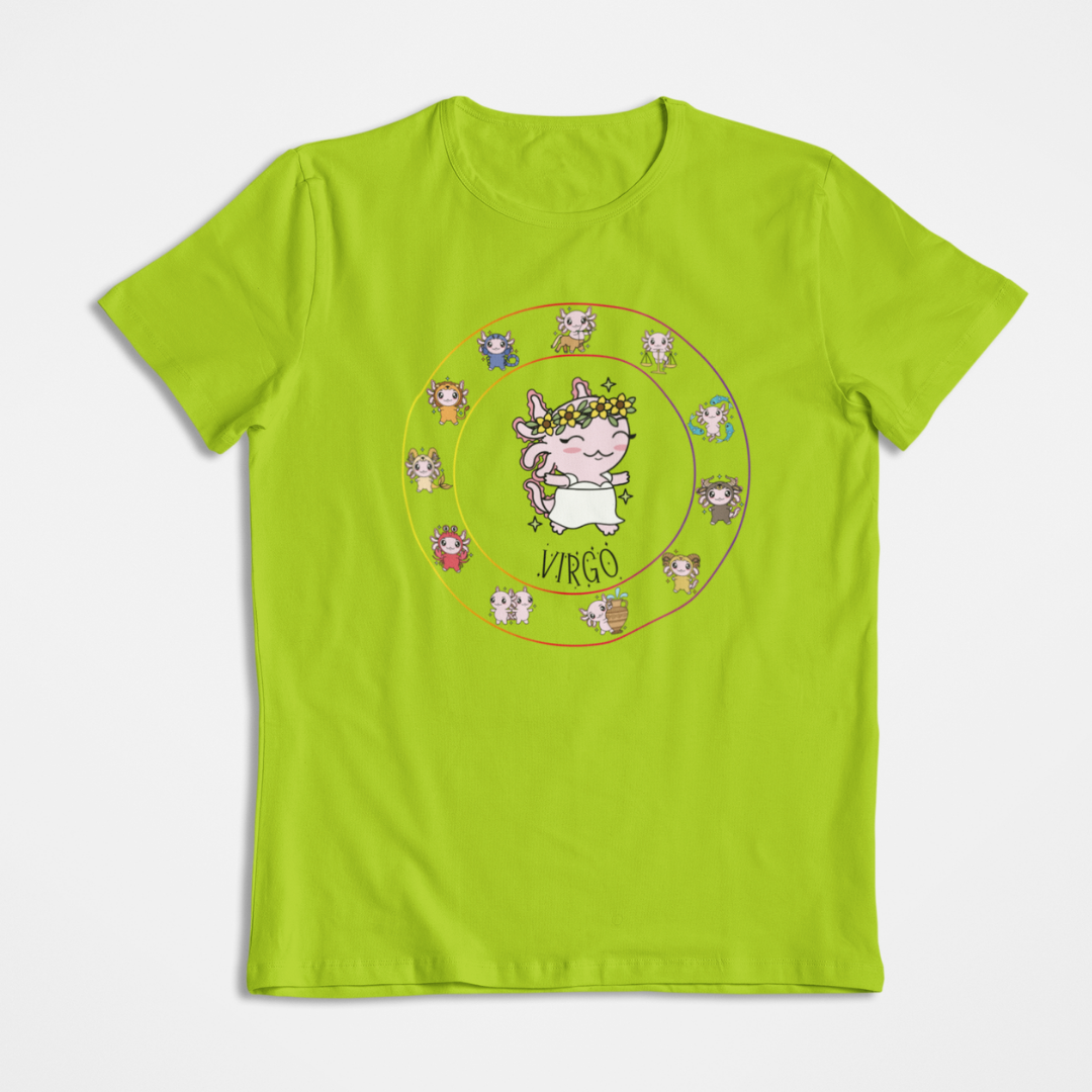 Playera Horoscopos Virgo Axolotzin Ajolote