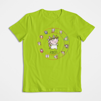 Playera Horoscopos Virgo Axolotzin Ajolote