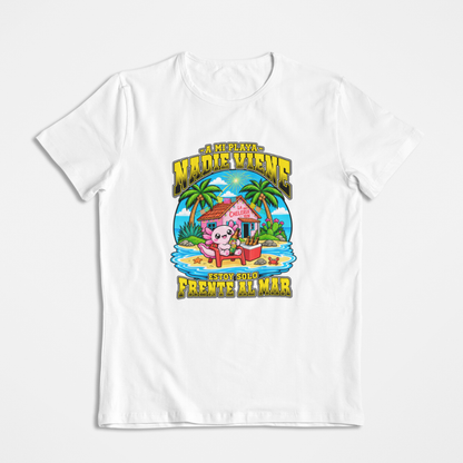 Playera Ajolotito Mi Playa