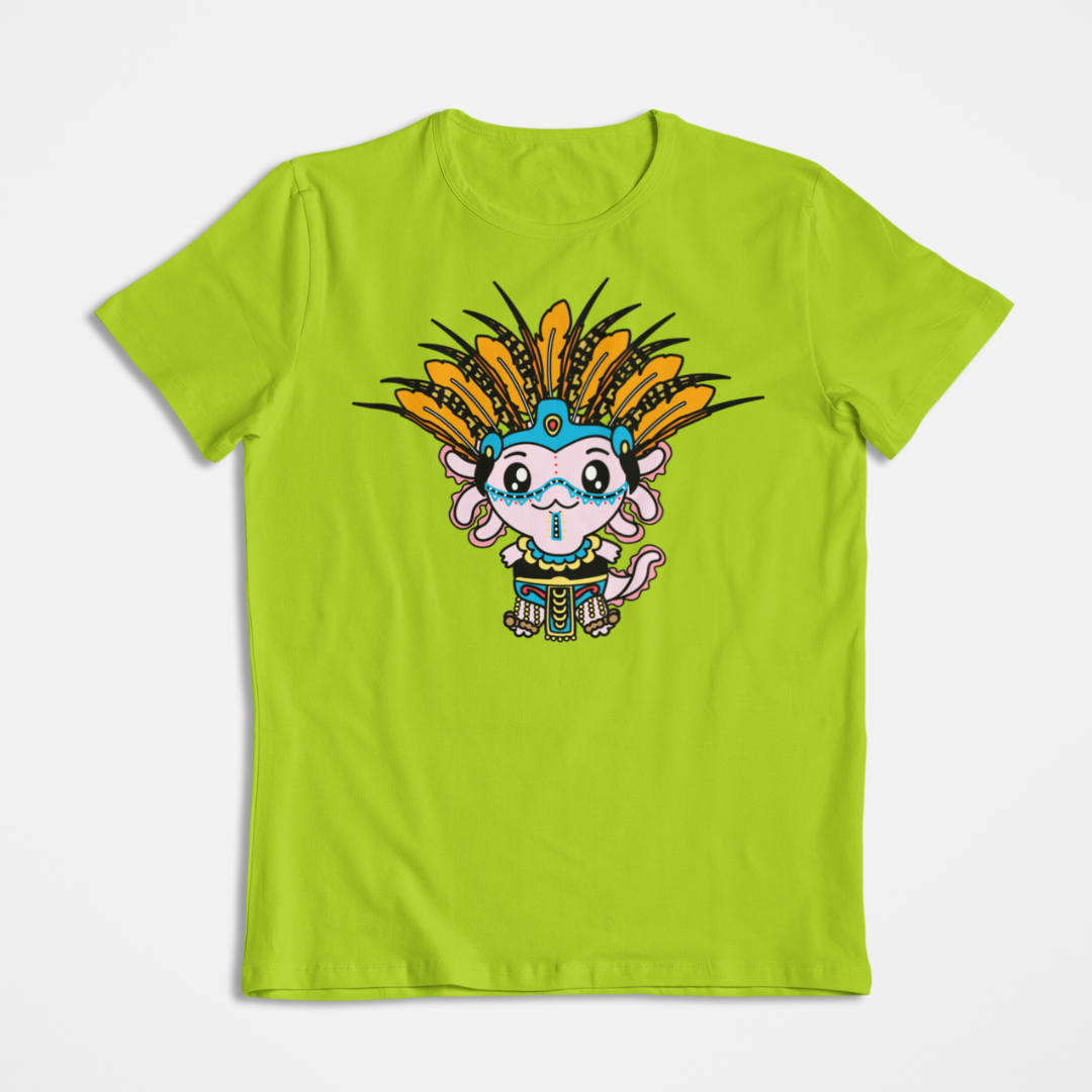 Playera Axolotzin Danzante Ajolote