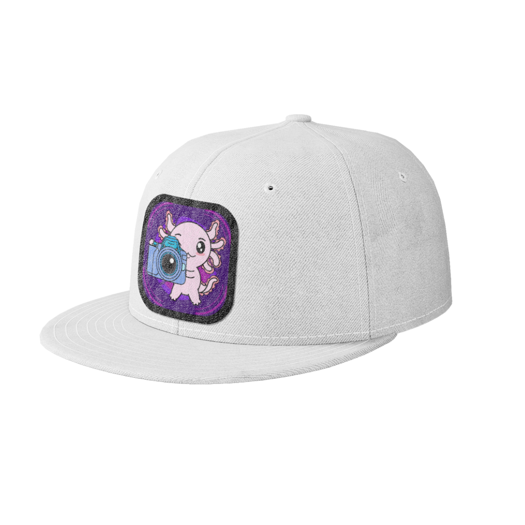 Gorra Unisex Plana Axolotzin Fotografo