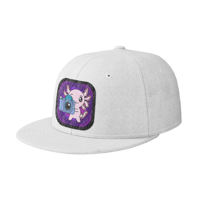 Gorra Unisex Plana Axolotzin Fotografo