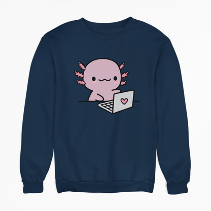 Sudadera Ajolote Trabajando Xo The Monster