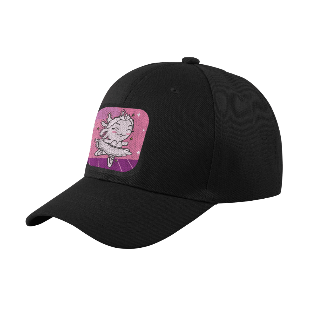 Gorra Unisex Curva Axolotzin Bailarina De Ballet