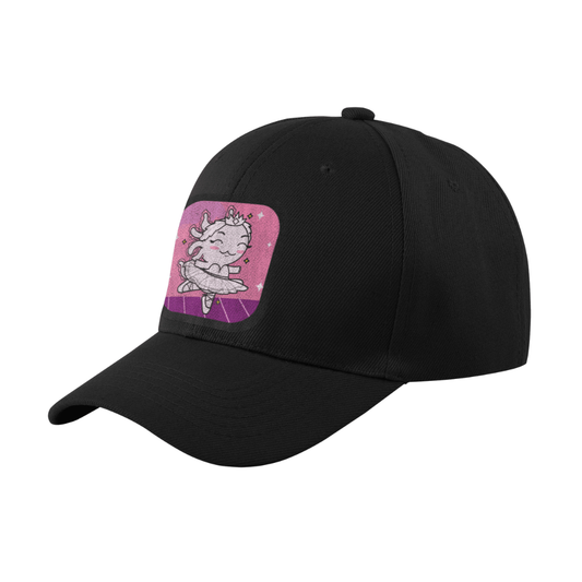 Gorra Unisex Curva Axolotzin Bailarina De Ballet