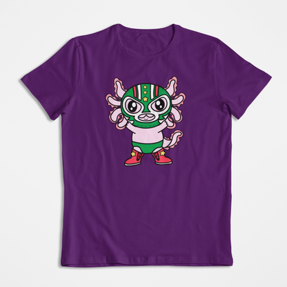 Playera Axolotzin Luchador Ajolote