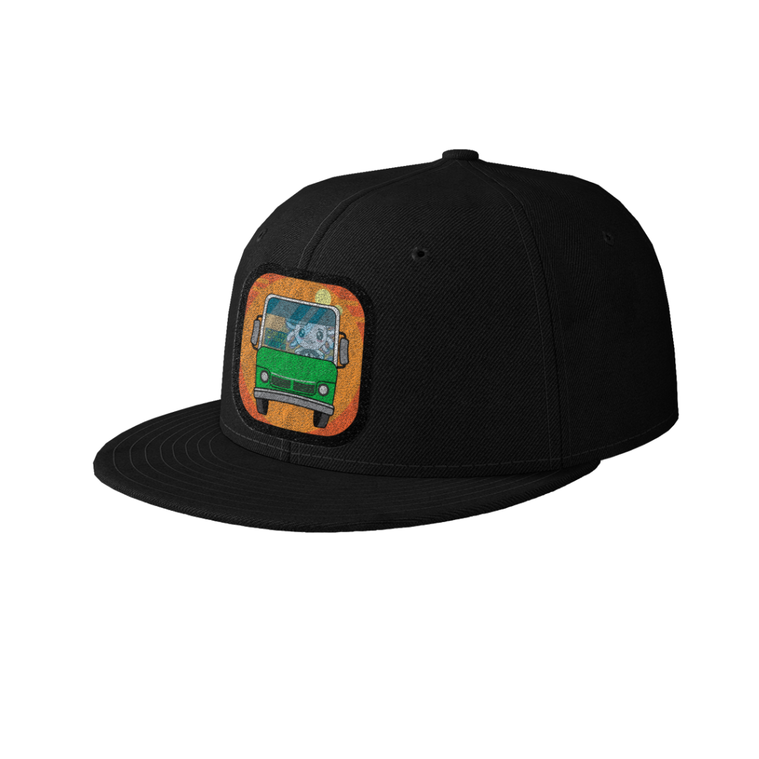 Gorra Unisex Plana Axolotzin Microbusero