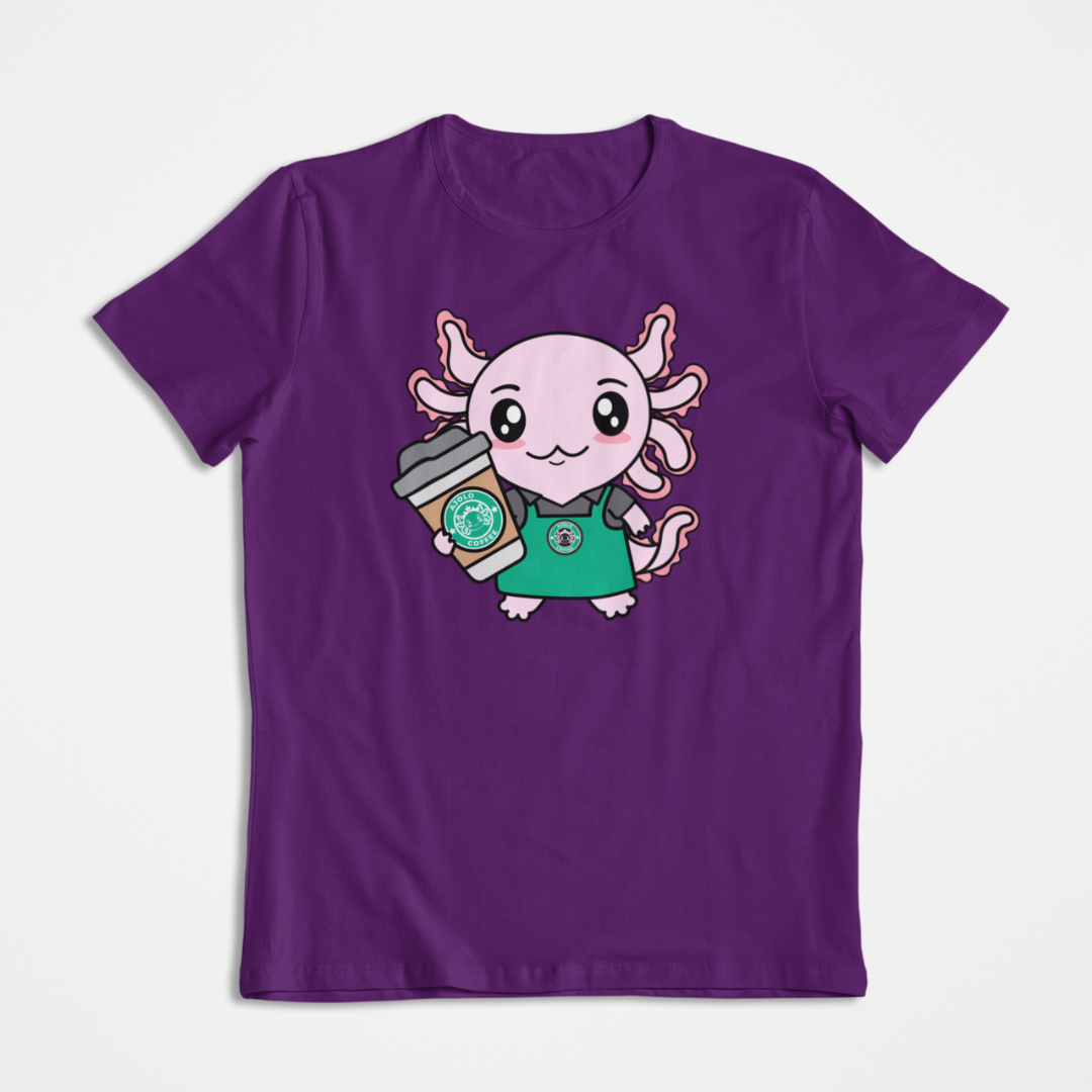 Playera Axolotzin Barista Ajolote
