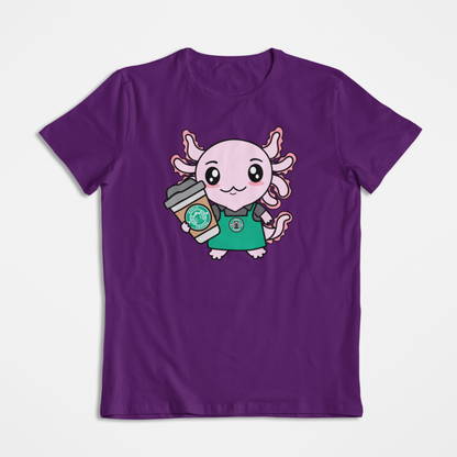 Playera Axolotzin Barista Ajolote