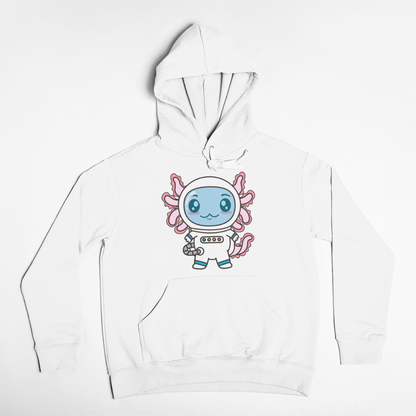 Hoodie Axolotzin Astronauta Ajolote Unisex