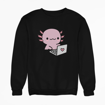 Sudadera Ajolote Trabajando Xo The Monster