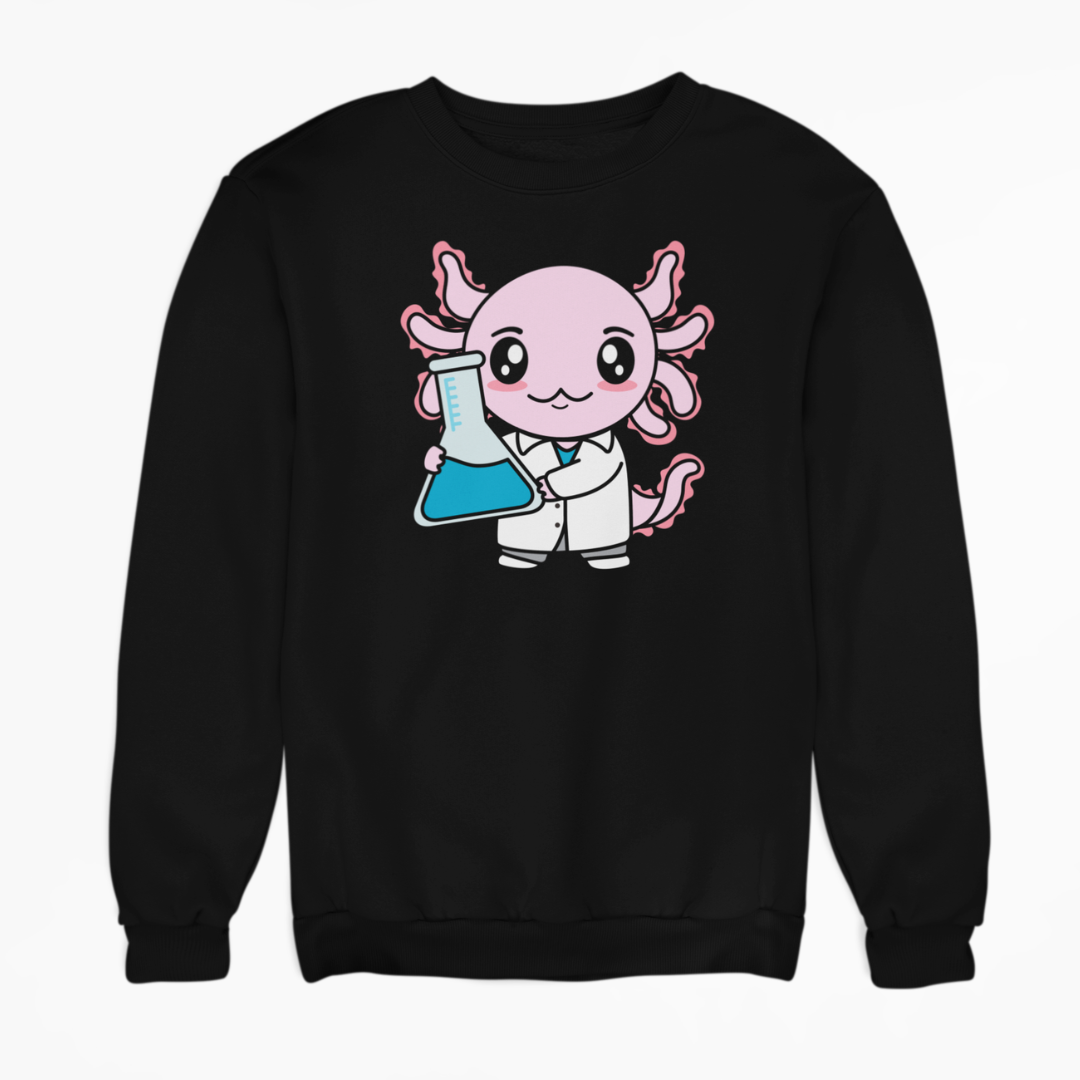 Sudadera Axolotzin Quimico Ajolote Unisex