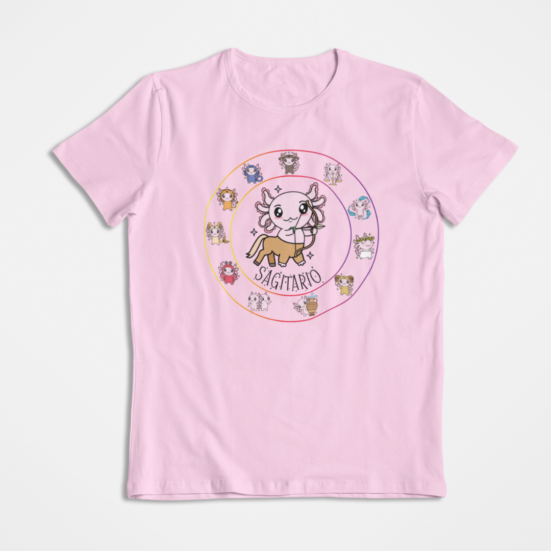 Playera Horoscopos Sagitario Axolotzin Ajolote