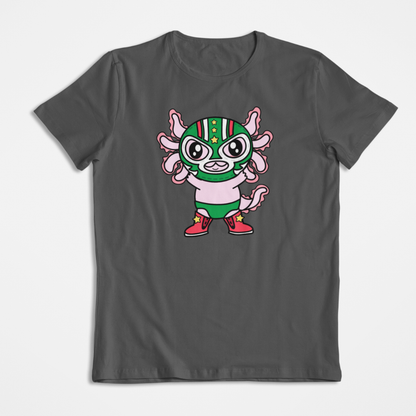 Playera Axolotzin Luchador Ajolote