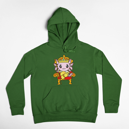 Hoodie Axolotzin Rey Ajolote Unisex