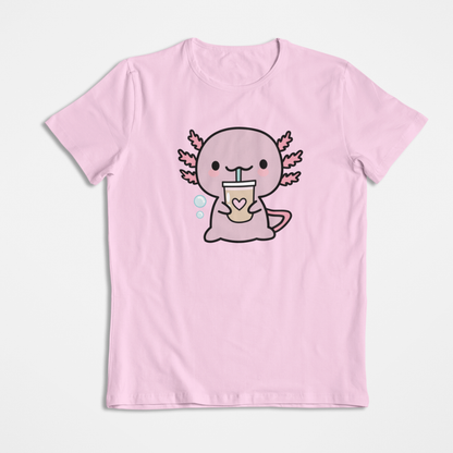 Playera Ajolote Bebiendo Xo The Monster