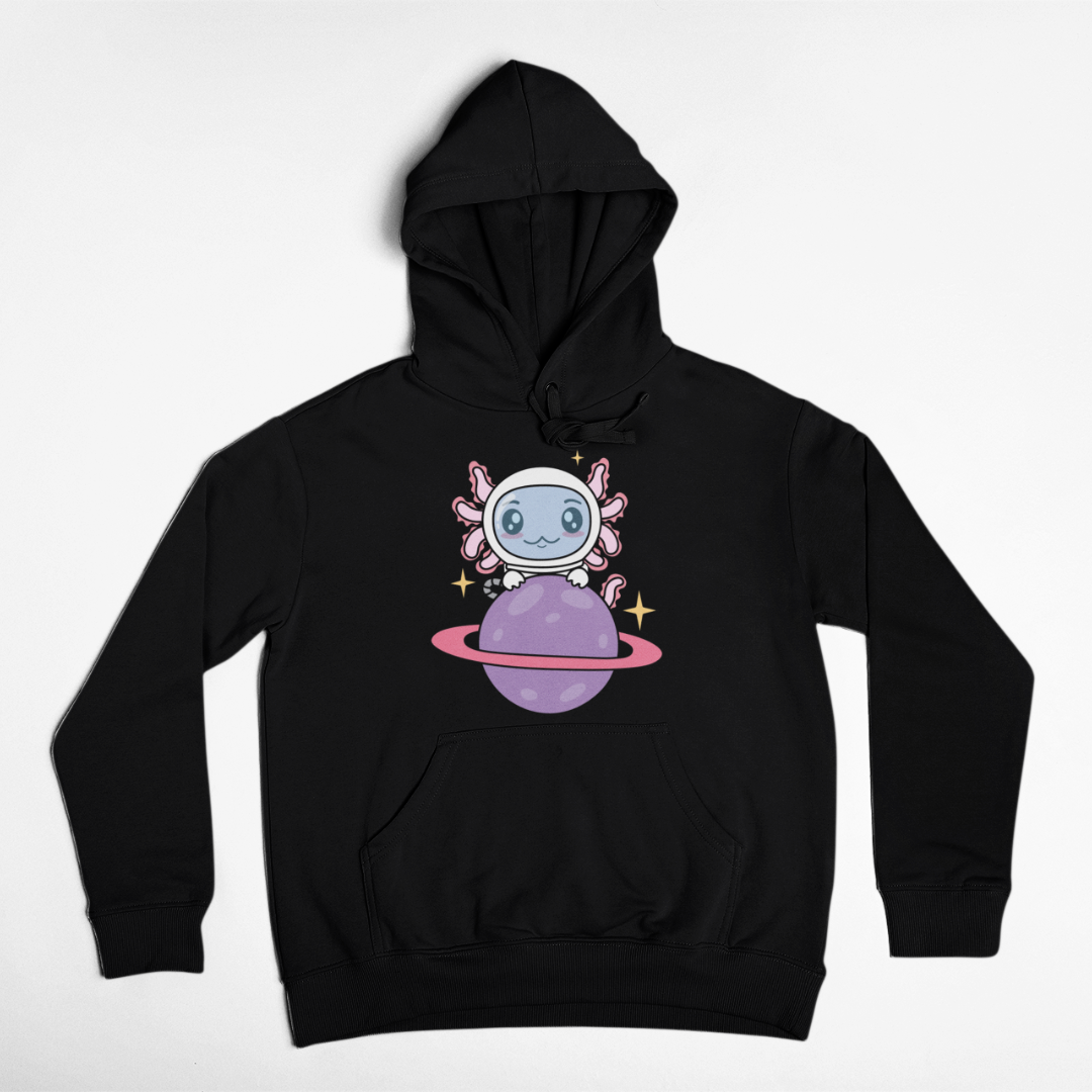 Hoodie Axolotzin Planeta Ajolote Unisex