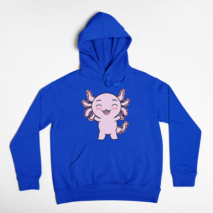 Hoodie Axolotzin Feliz Ajolote Unisex