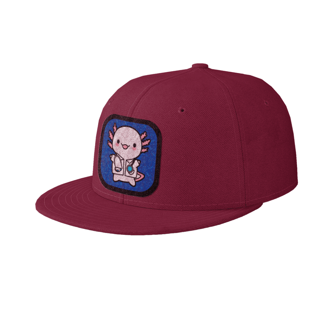 Gorra Unisex Plana Ajolote Doctor Xo The Monster