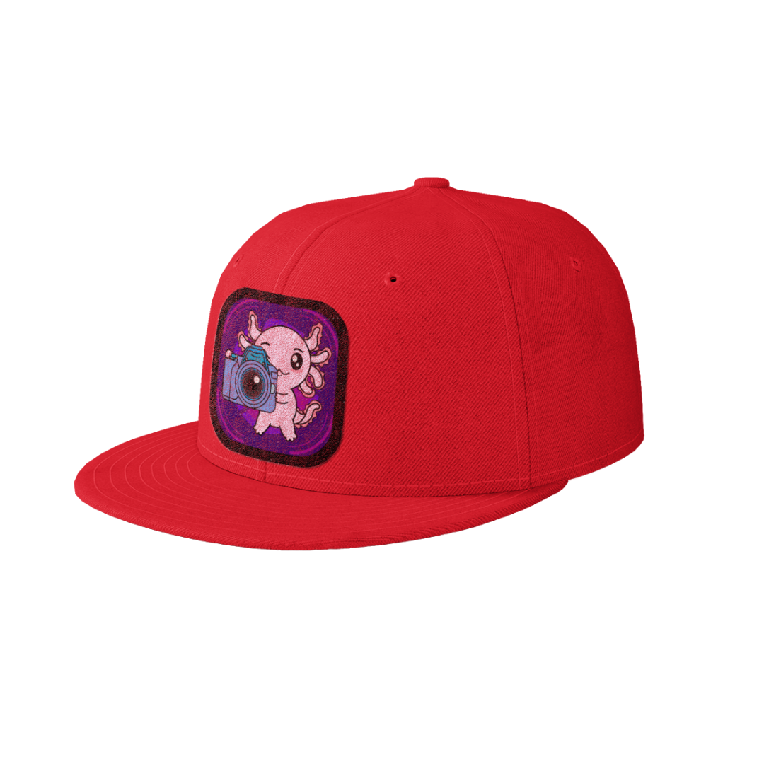 Gorra Unisex Plana Axolotzin Fotografo