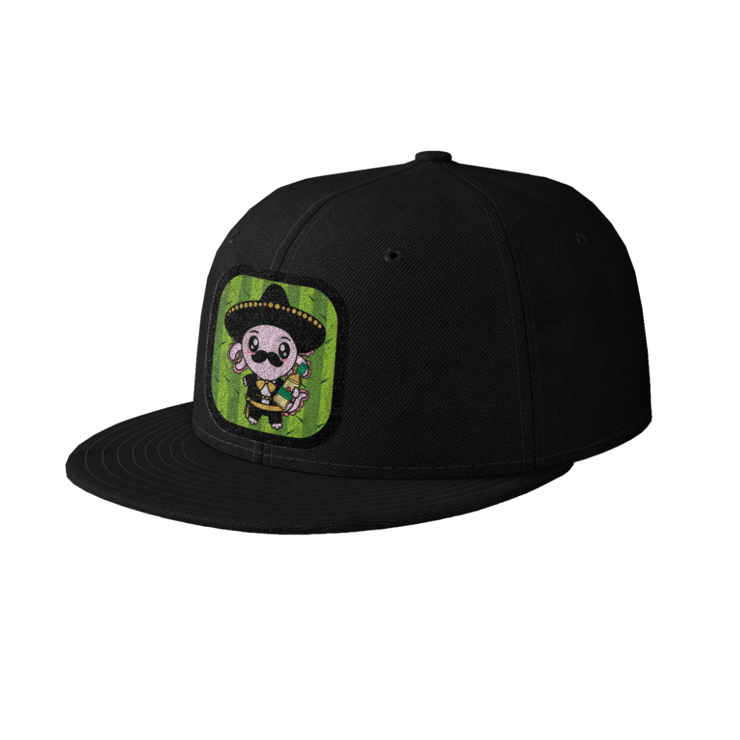 Gorra Unisex Plana Axolotzin Mariachi
