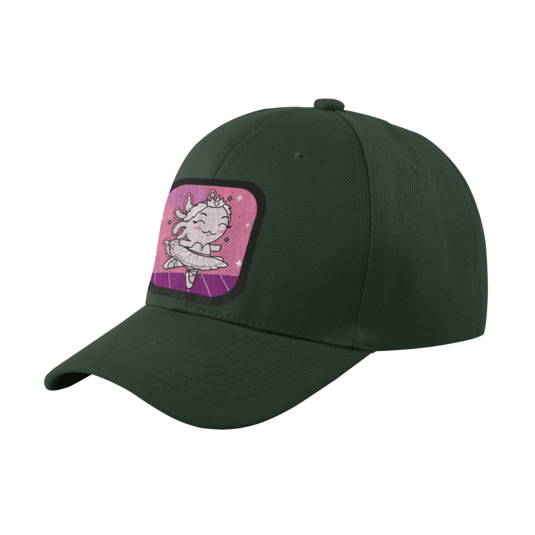 Gorra Unisex Curva Axolotzin Bailarina De Ballet